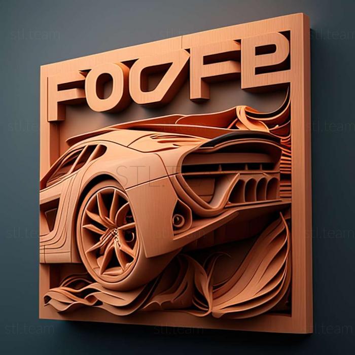 3D модель Гра Forza Motorsport (STL)